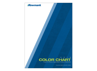Rowmark Ada Color Chart