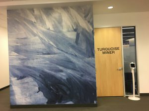 custom-printed graphics interior environments