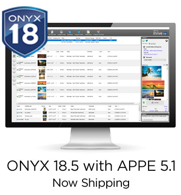 ONYX 18.5 Software with APPE 5.1