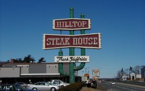 Barlo Signs Hilltop Steak House