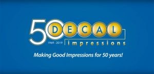 Decal Impressions 50th anniversary