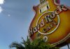 Hard Rock Cafe sign restoration YESCO The Neon Museum