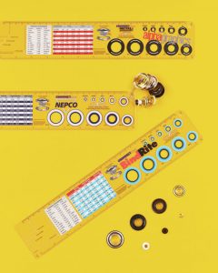 Grommet Sizing Template