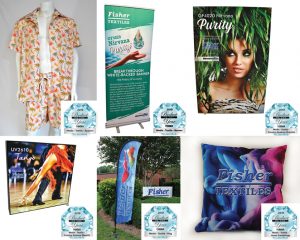 fisher textiles SGIA 2019 Product of the Year Awards