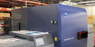 Konica Minolta AccurioJetKM-1 LED UV Inkjet Press