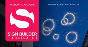 August 2020 sign builder illustrated