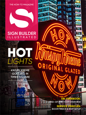 December 2020 sign builder illustrated