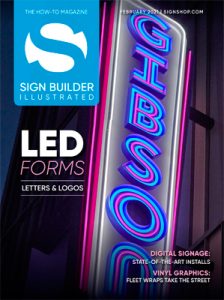 sign builder illustrated february 2021