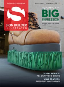 sign builder illustrated march 2021