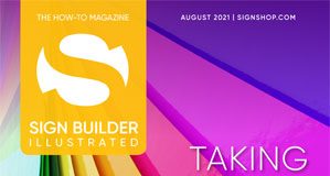 sign builder illustrated august 2021