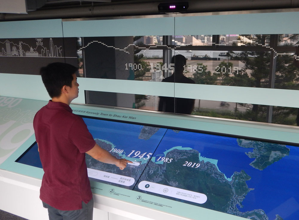 multitouch technology digital signage