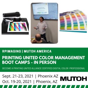 mutoh Printing United Color Management Boot Camps