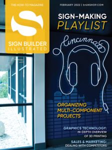 sign builder illustrated february 2022