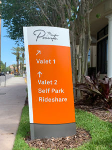 pointe orlando wayfinding sign