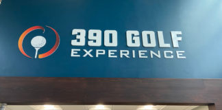 alphagraphics 390 golf identity signage