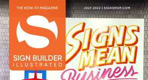 sign builder illustrated july 2022