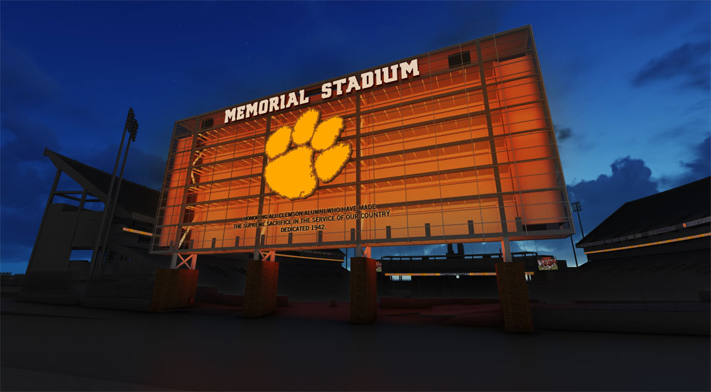 clemson memorial stadium