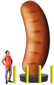 Giant Bratwurst Sign