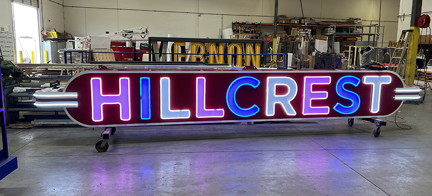 Hillcrest Sign