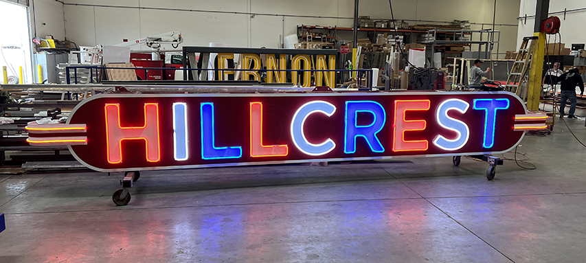 Hillcrest Sign