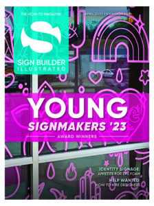 Top Young Sign Makers April 2023