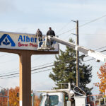 Eugene,,Or,-,November,4,,2015:,Two,Workers,Installing,A