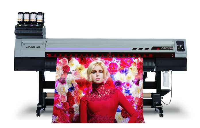 Mimaki_UJV100_160_roll_to_roll_UV_curable_inkjet_printer Software Promotion Mimaki