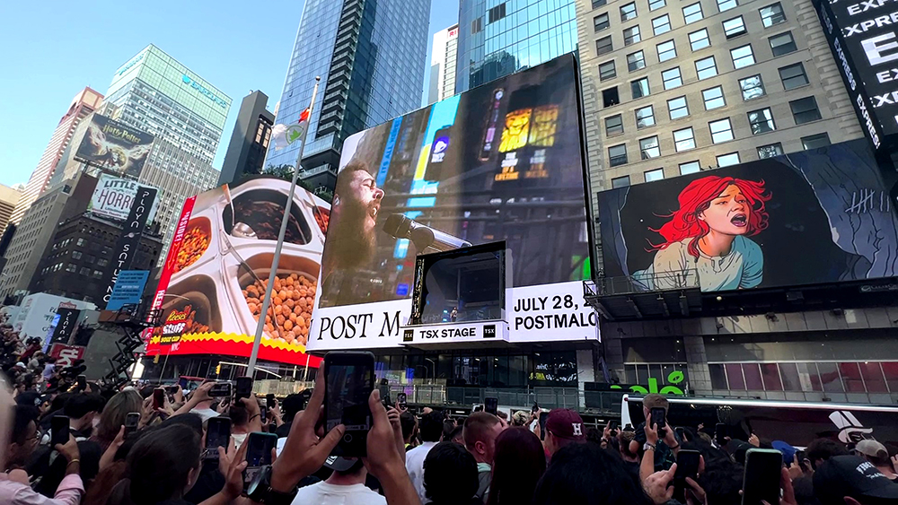 TSX Stage Post Malone