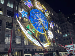 Saks Christmas Lights Show