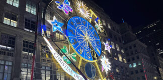 Saks Christmas Lights Show