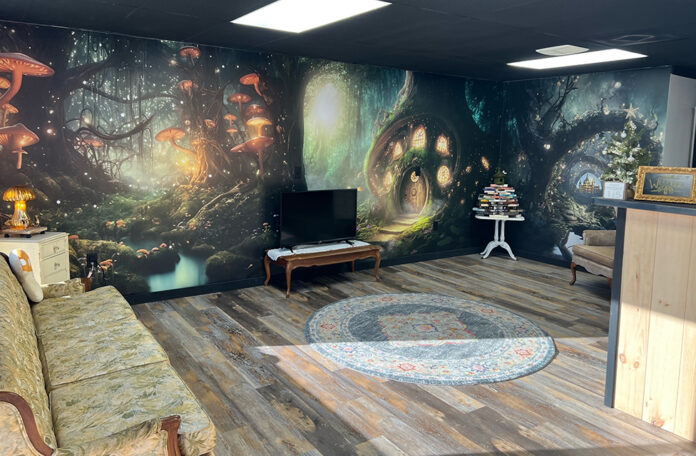 Alice in Wonderland Wall Mural