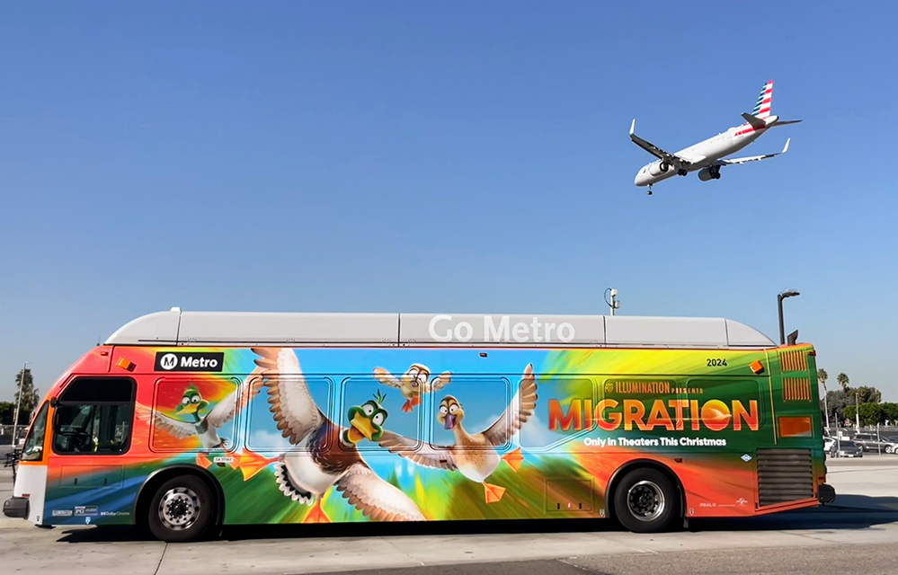 Migration Bus Wrap