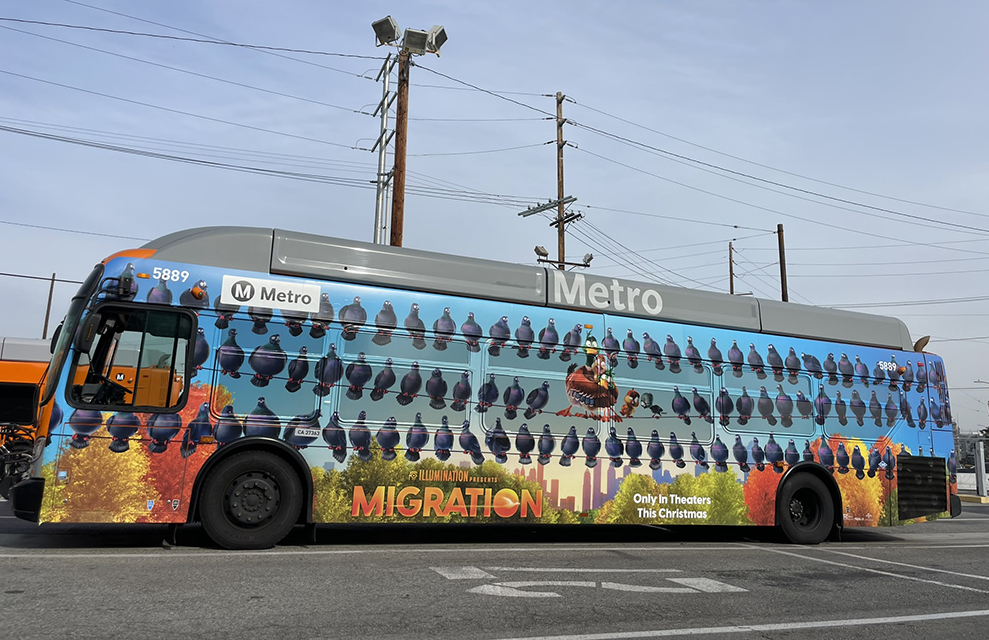 Migration Bus Wrap