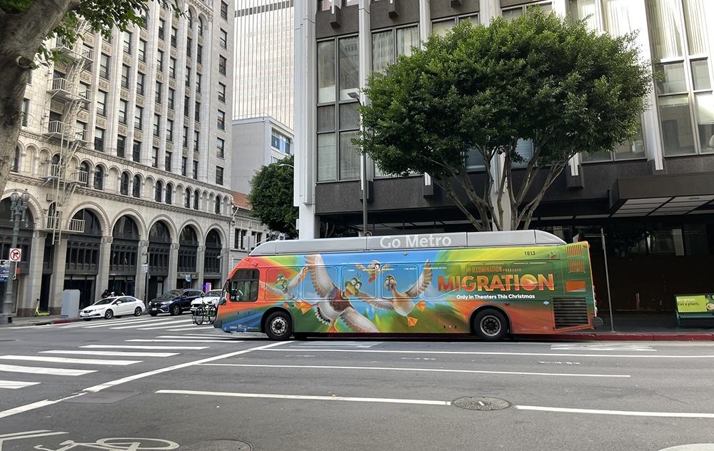 Migration Bus Wrap