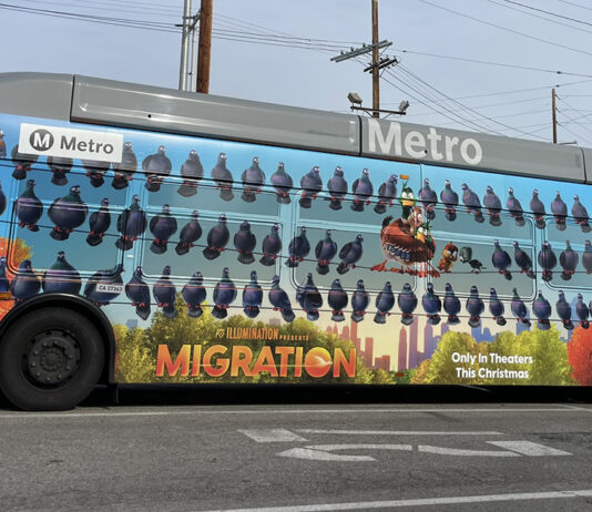 Migration Bus Wrap
