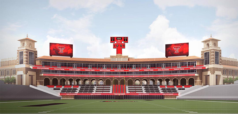 New LED Displays Texas Tech