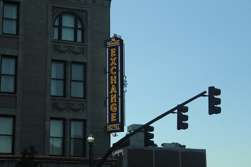 Faux Neon LED hotel