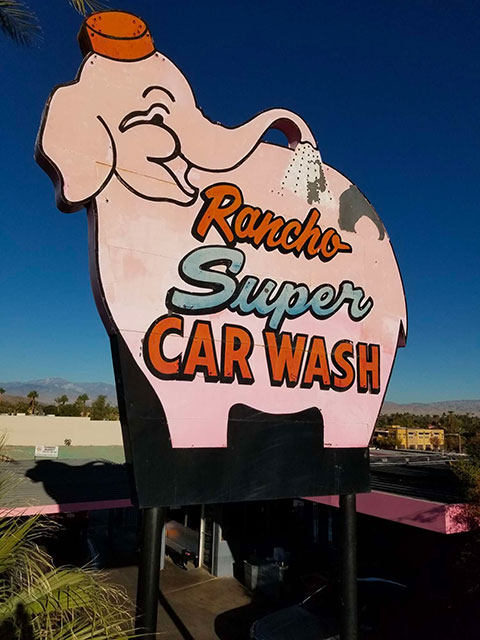 Pink Elephant Sign