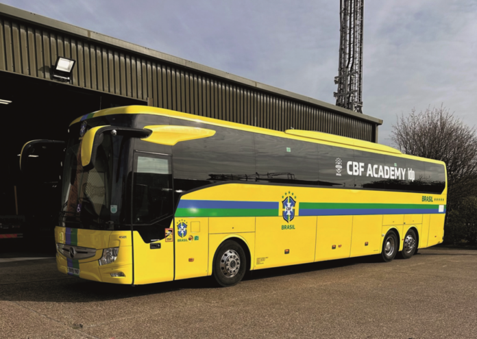 Brazil Bus Wrap