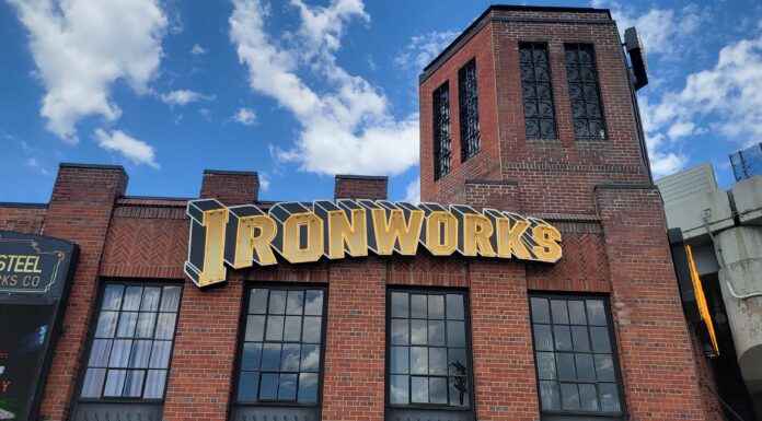 Ironworks sign